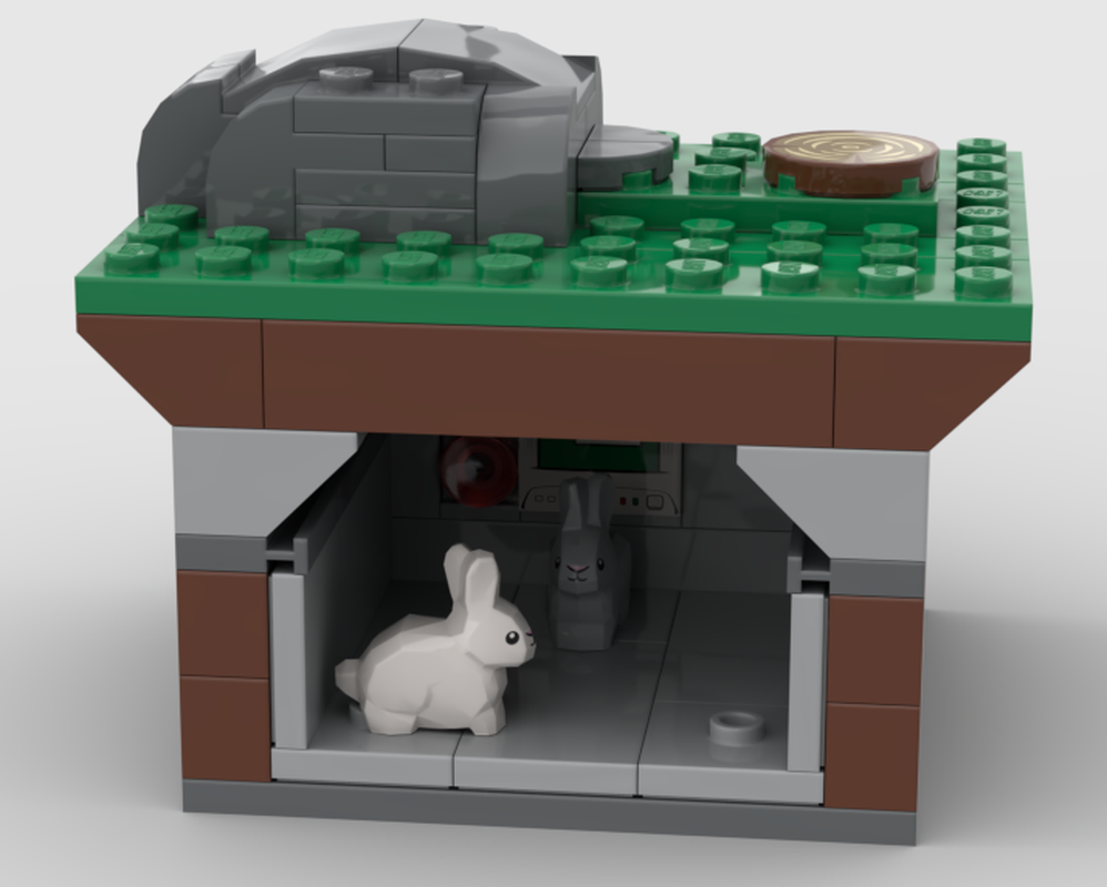 LEGO MOC-221539 Rabbit hideout by -JimyBricks- | Rebrickable - Build ...