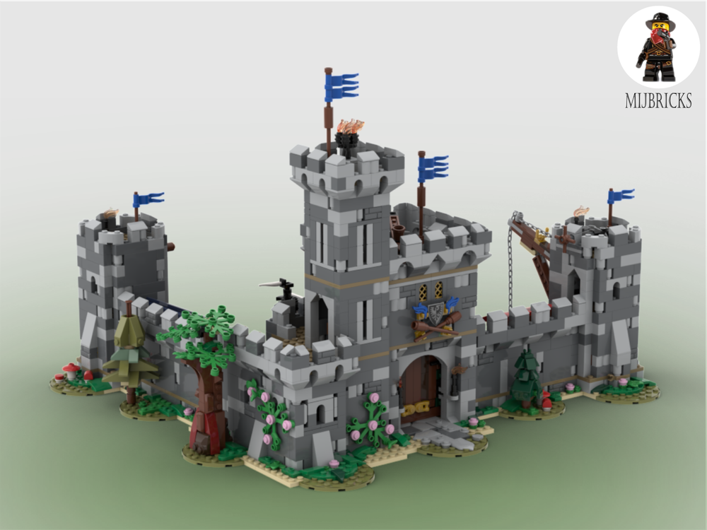 Lego Ideas Lego Medieval Bridge LEGO MOC Medieval Seaside