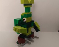Green Beetle Monster