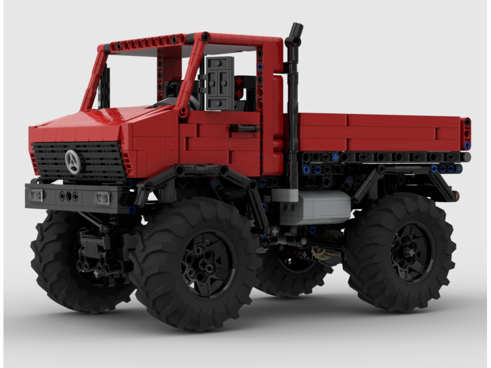 LEGO MOC-221736 Unimog 437 RC by JF551 | Rebrickable - Build with LEGO