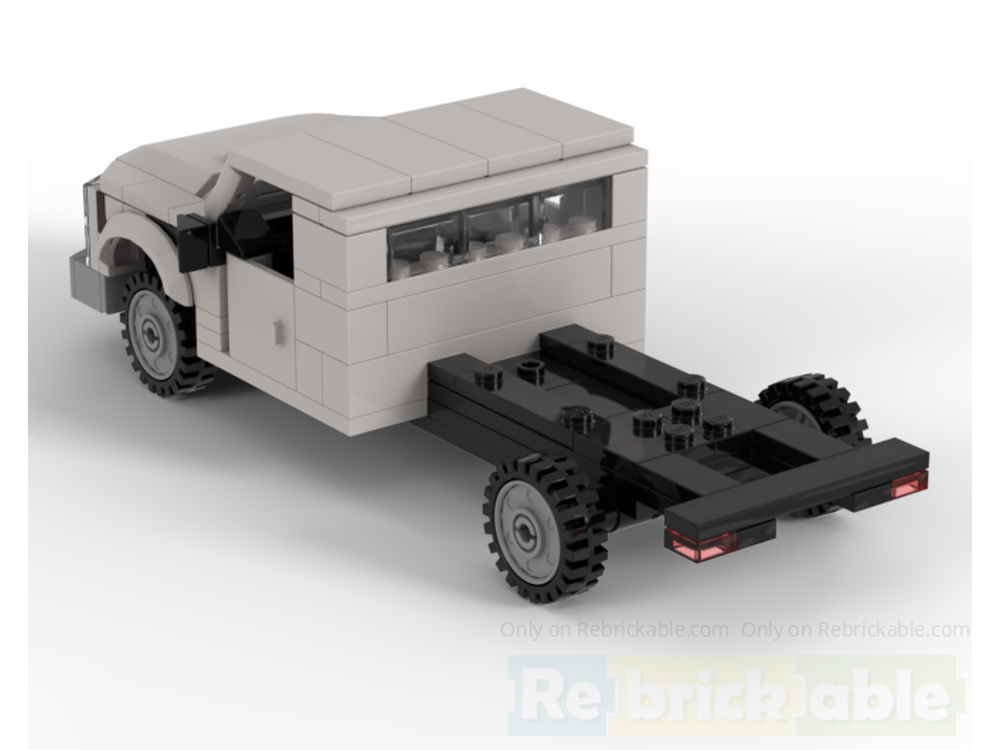 LEGO MOC Modular Bare Frames by ZaneWC | Rebrickable - Build with LEGO