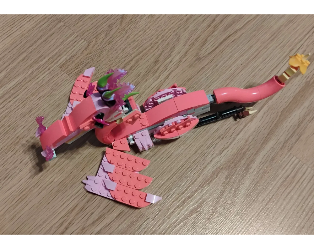 LEGO MOC Coral Dragon - 31170 ALT by NaMroz | Rebrickable - Build