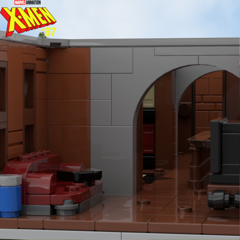 LEGO MOC-221811 76294 X-Mansion Modified by debroglie_brix