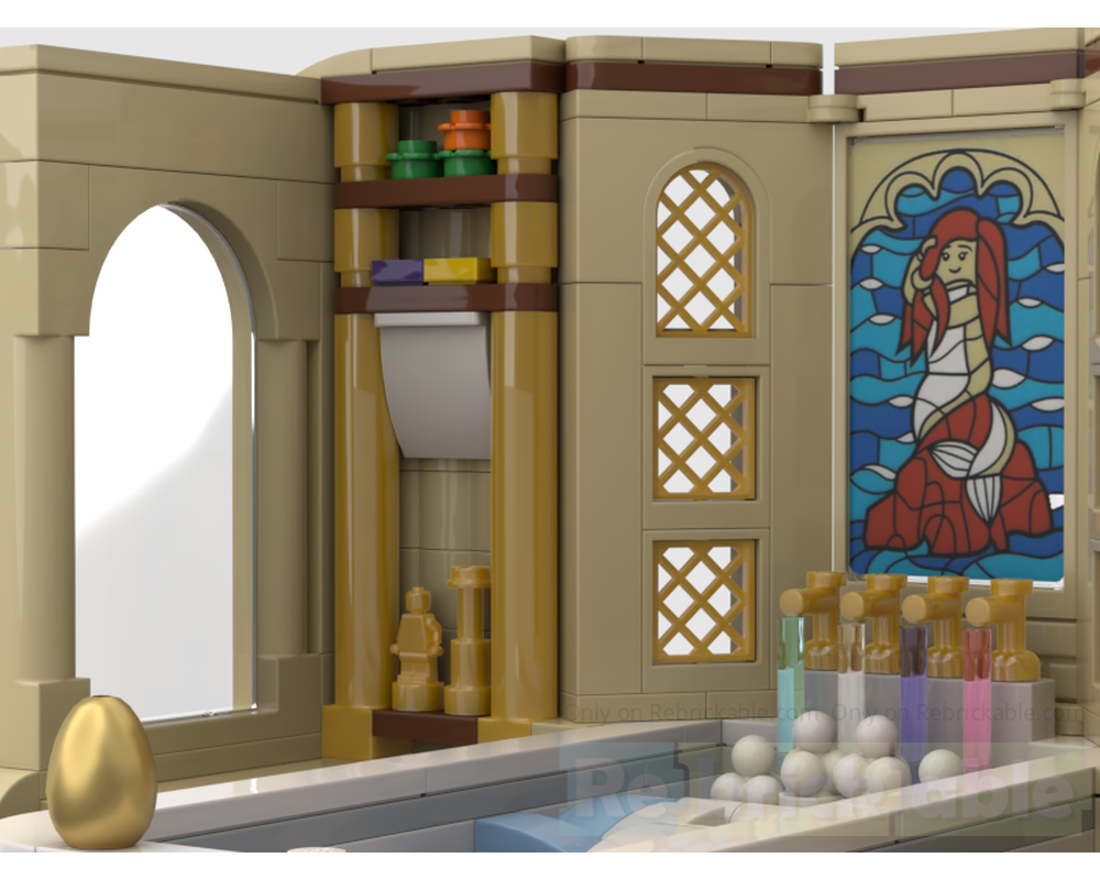 LEGO MOC-221831 Prefects' Bathroom by quinntheworthy | Rebrickable ...