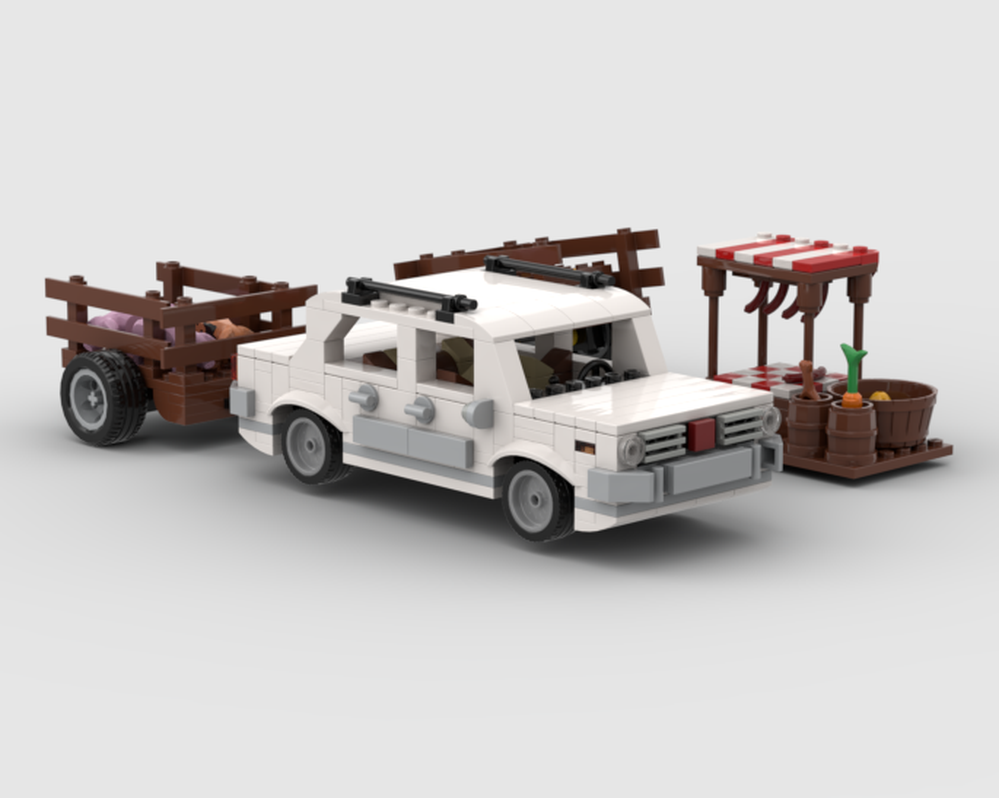 LEGO MOC-221842 Lada 1200 / VAZ 2101 at the market by M_rc_ll ...