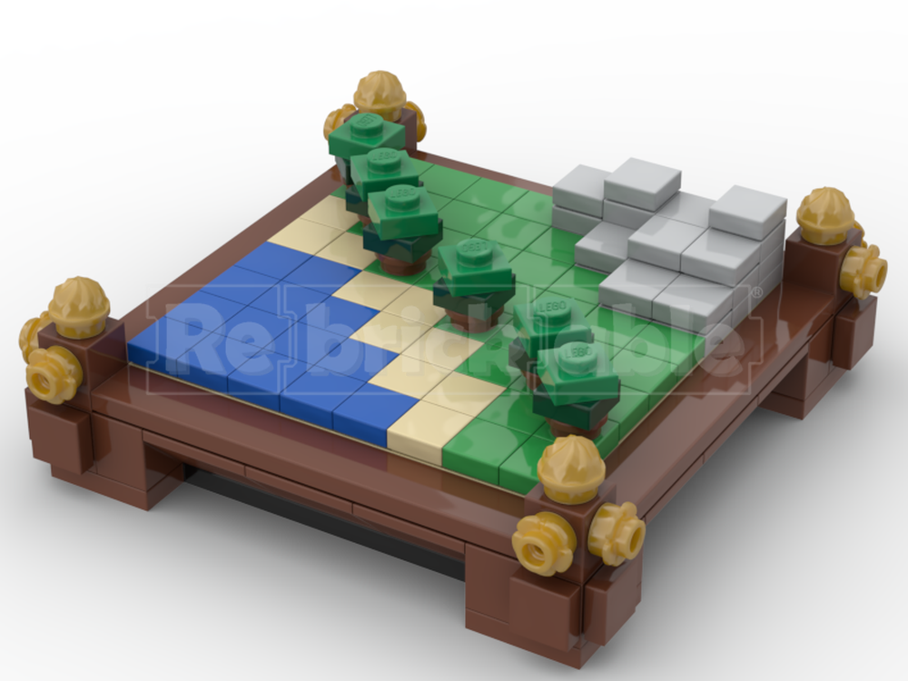 LEGO MOC-221862 Medieval war table by King Arthur | Rebrickable - Build ...