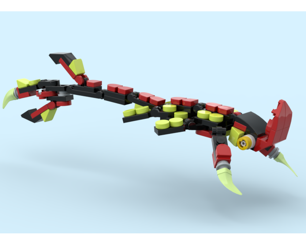 LEGO MOC-221877 Gas Ripper Leviathan - (Fan made Subnautica Creature ...