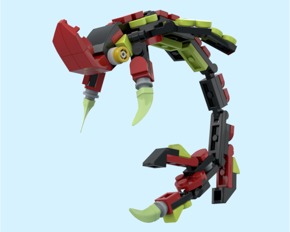 LEGO MOC-221877 Gas Ripper Leviathan - (Fan made Subnautica Creature ...