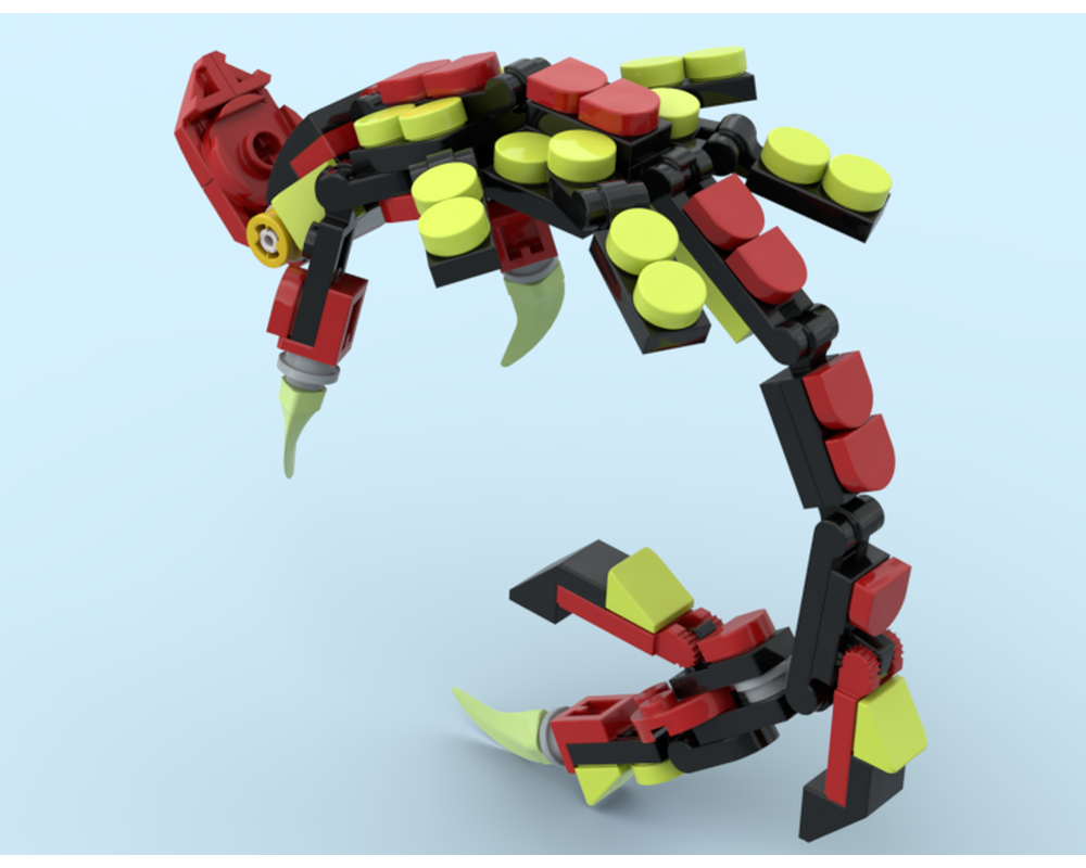 LEGO MOC Gas Ripper Leviathan - (Fan made Subnautica Creature) by ...