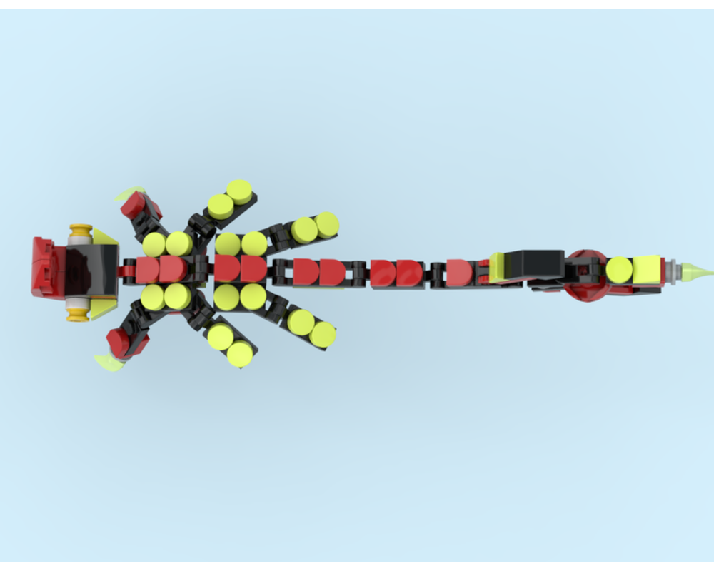 LEGO MOC-221877 Gas Ripper Leviathan - (Fan made Subnautica Creature ...