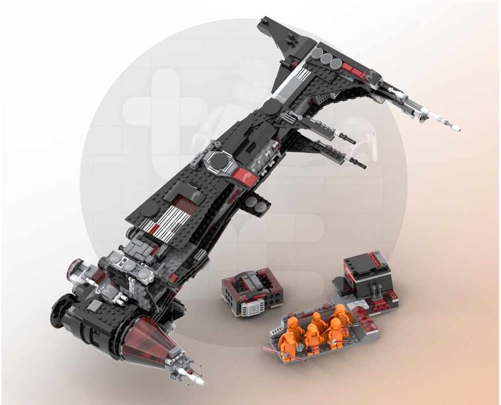 LEGO MOC 75389 UCS Dark B-Wing Bomber by the_bricked_cave