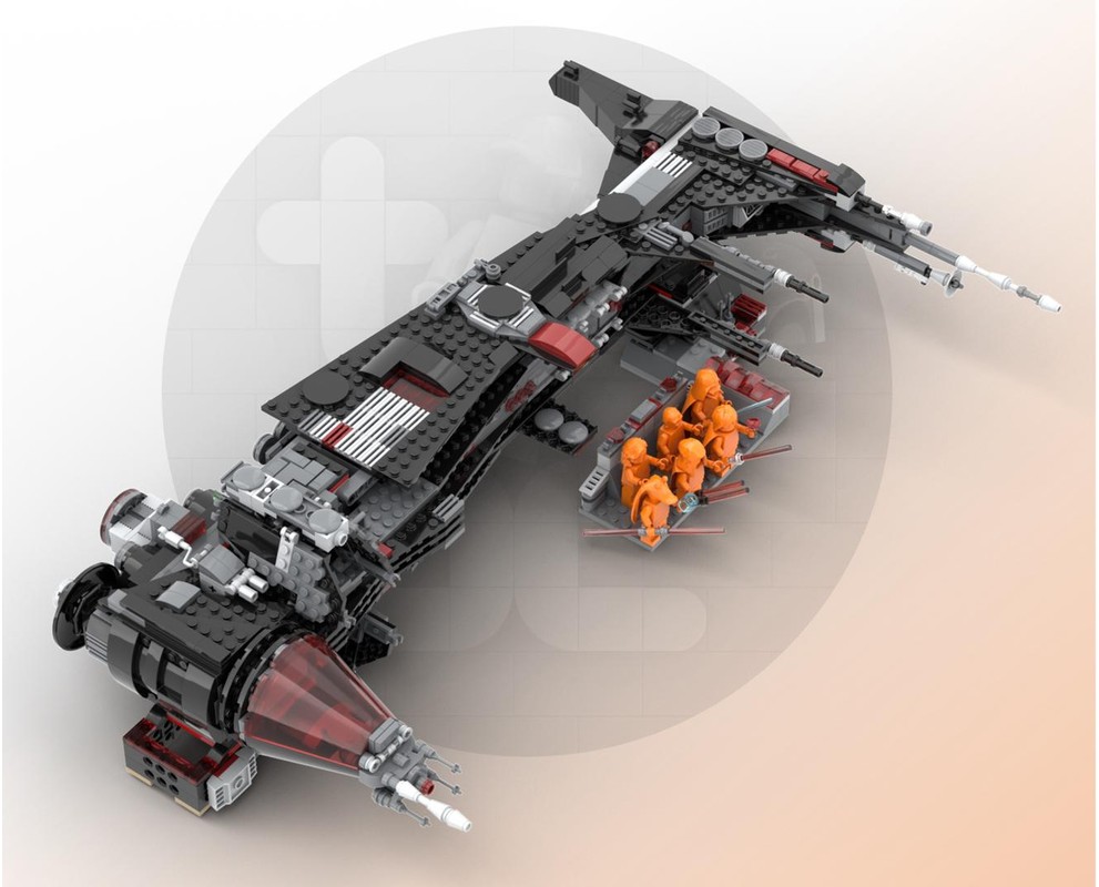 LEGO MOC-221898 75389 - UCS Dark B-Wing Bomber by the_bricked_cave ...