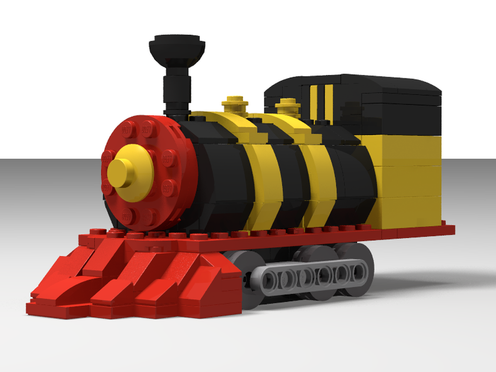 LEGO MOC Train Engine by CatBio908 | Rebrickable - Build with LEGO