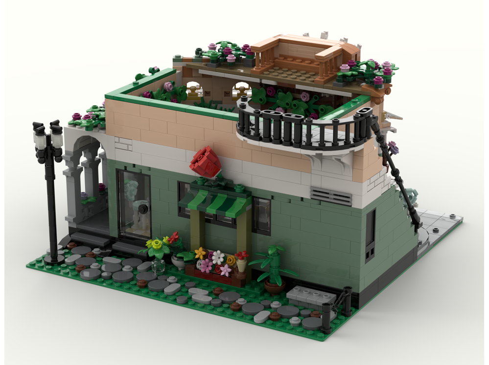 Cafe Fleur Lego Restaurant Set Lego Icons French Café – Art Hobby