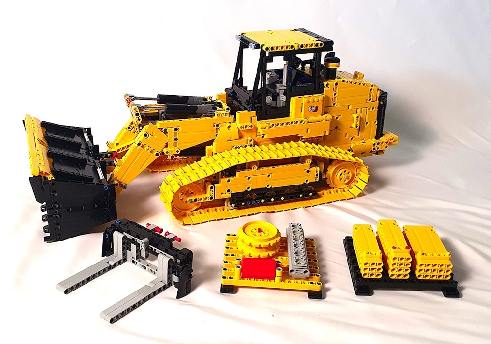 LEGO MOC 42131 Alternate: Track Loader by alter-lego | Rebrickable ...