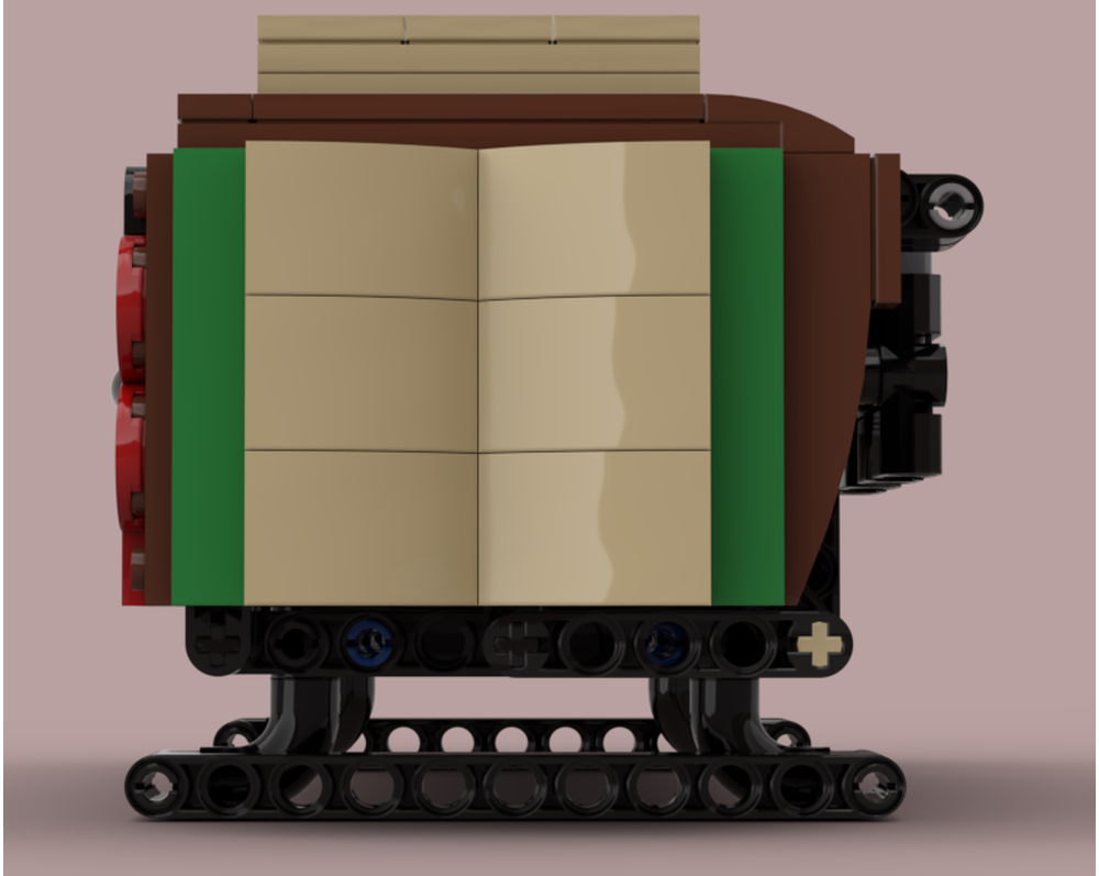 LEGO MOC Lego Reading Case by MAP Tec | Rebrickable - Build with LEGO