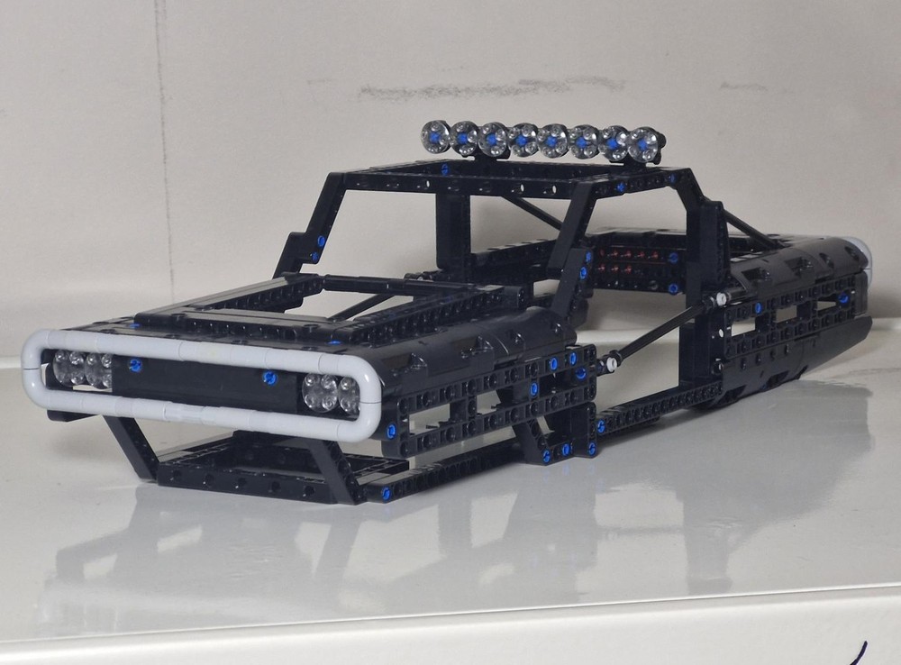 LEGO MOC Offroad Muscle Car Body by Aurorasaurus | Rebrickable - Build ...