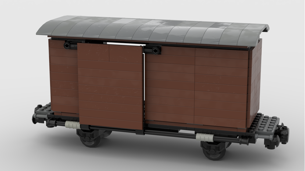 LEGO MOC Boxcar by nithor | Rebrickable - Build with LEGO