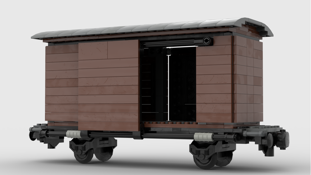 LEGO MOC Boxcar by nithor | Rebrickable - Build with LEGO