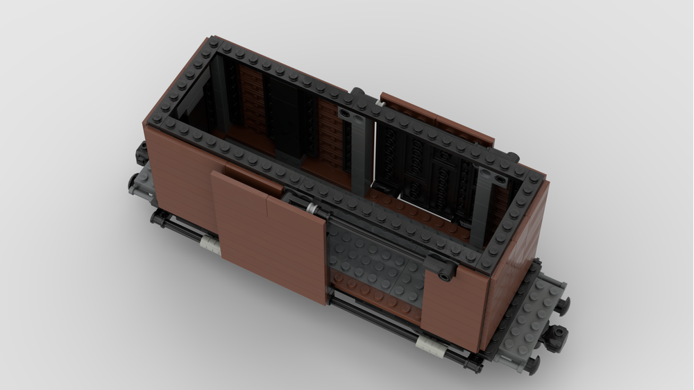 LEGO MOC Boxcar by nithor | Rebrickable - Build with LEGO