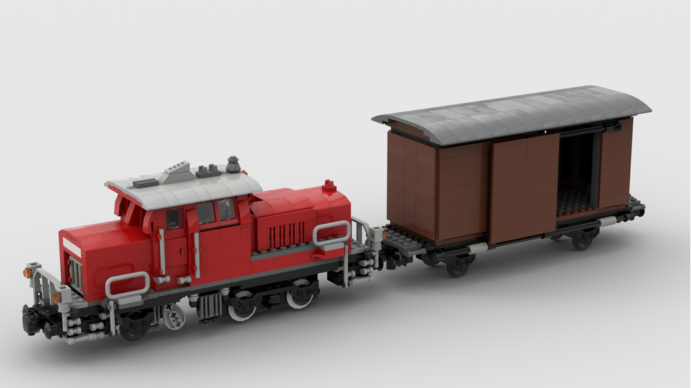 LEGO MOC Boxcar by nithor | Rebrickable - Build with LEGO