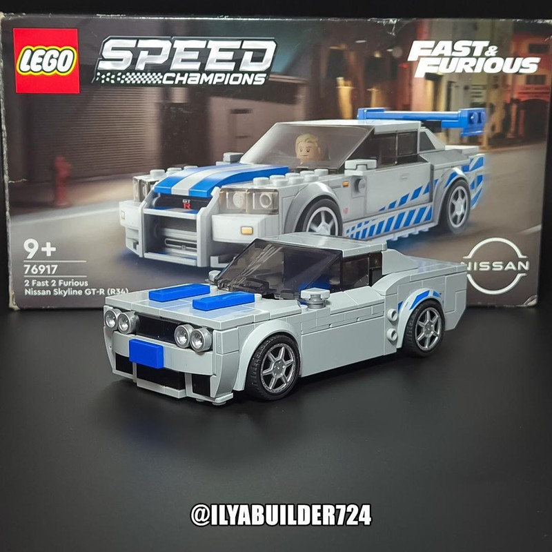 LEGO MOC-222045 76917 Dodge Challenger by ilyabuilder724