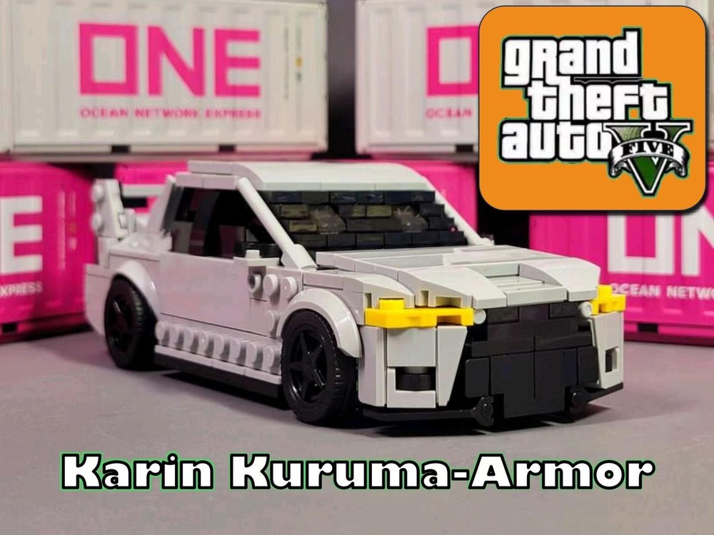 LEGO MOC Kuruma-GTA5 by mockjer Rebrickable Build with LEGO