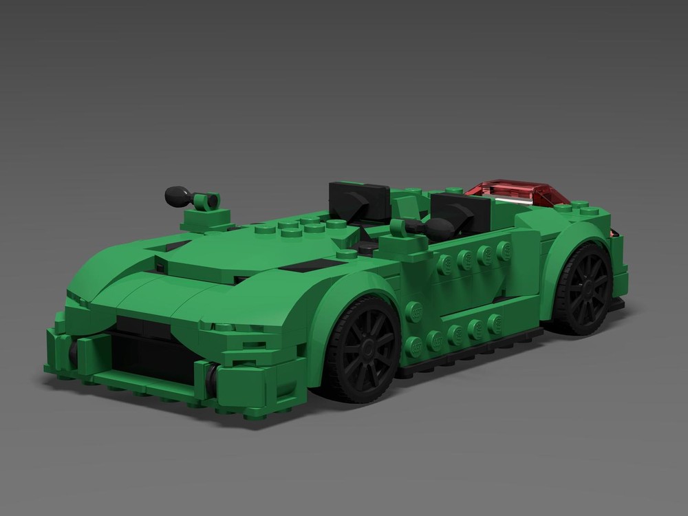 熊三郎。 LEGO MOC-222115 76925 Aston Martin V12 Speedster Alternate Build