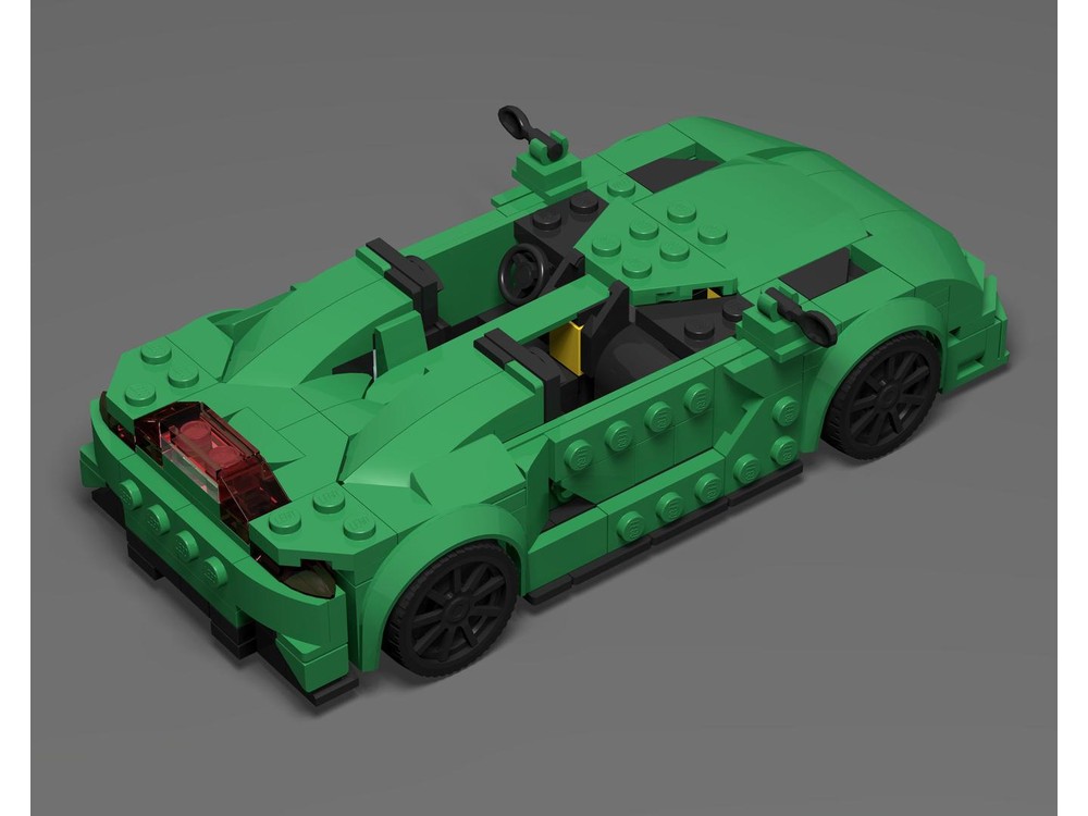 LEGO MOC-222115 76925 Aston Martin V12 Speedster Alternate Build