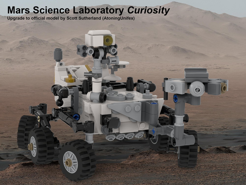 LEGO MOC-222125 MSL Curiosity Upgrade by AtoningUnifex | Rebrickable ...
