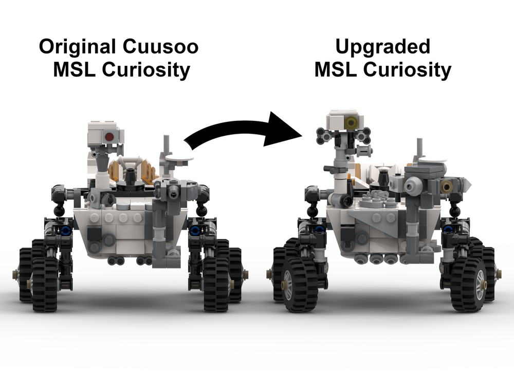 LEGO MOC-222125 MSL Curiosity Upgrade by AtoningUnifex | Rebrickable ...