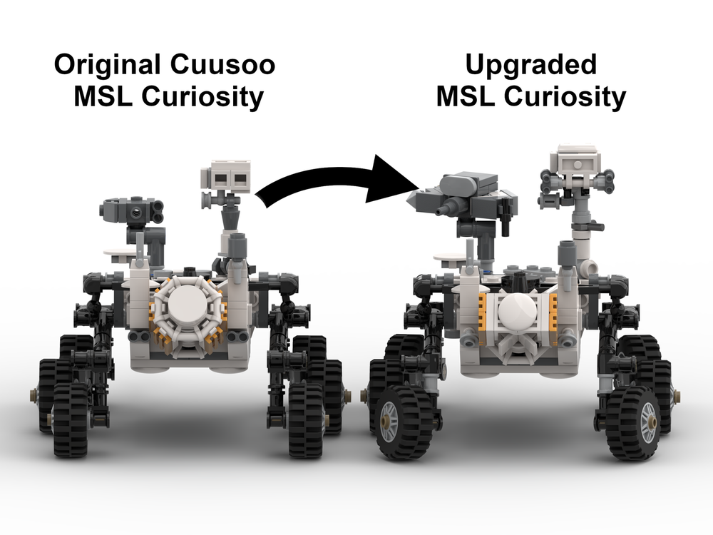 LEGO MOC-222125 MSL Curiosity Upgrade by AtoningUnifex | Rebrickable ...