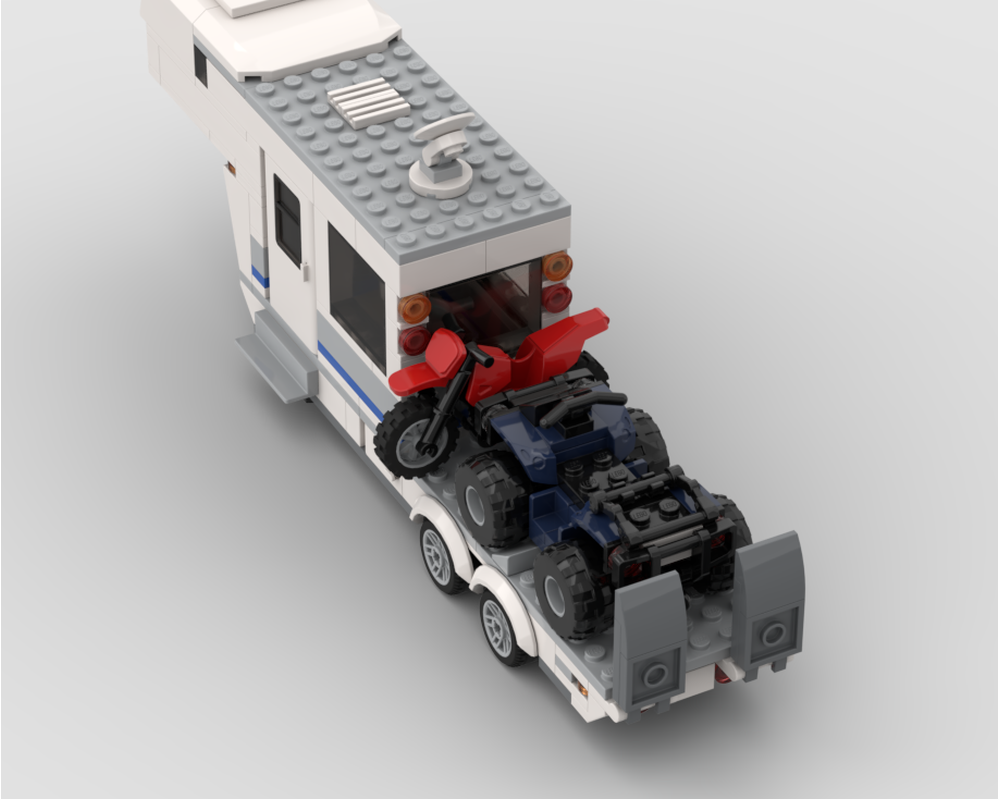 LEGO MOC-222149 Toy Hauler Camper by reggieranger | Rebrickable - Build ...