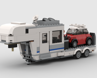 Wide (Car) Toy Hauler Camper Trailer