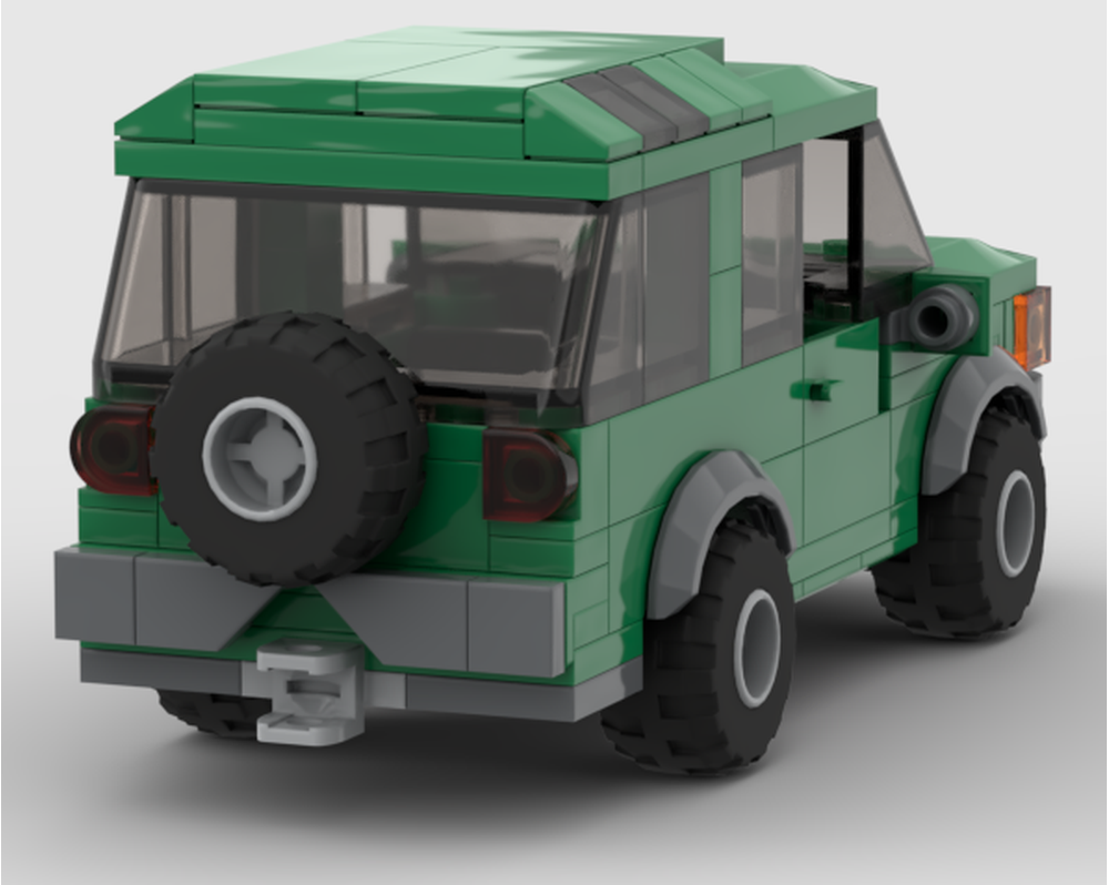 LEGO MOC-222152 Land Rover 4WD by reggieranger | Rebrickable - Build ...