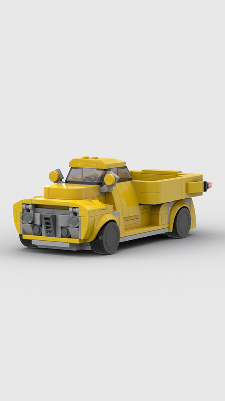 LEGO MOC-222241 Fallout Pick-R-Up Truck by dweller_111 | Rebrickable ...