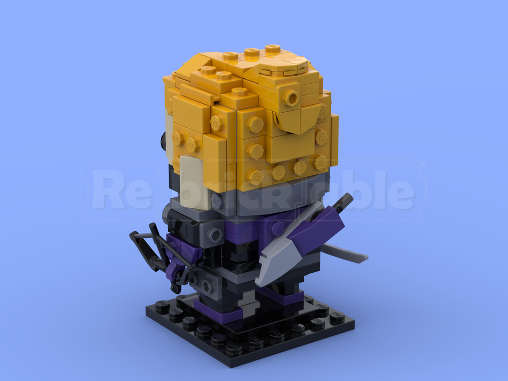 LEGO MOC-222264 Marvel Rivals- Hawkeye Brickheadz by Penguins and ...