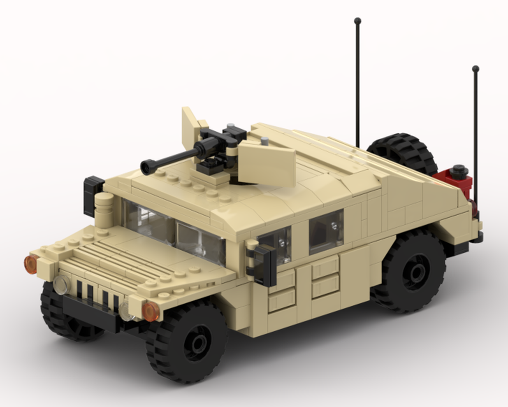 LEGO MOC humvee by JW_Buildsnz | Rebrickable - Build with LEGO