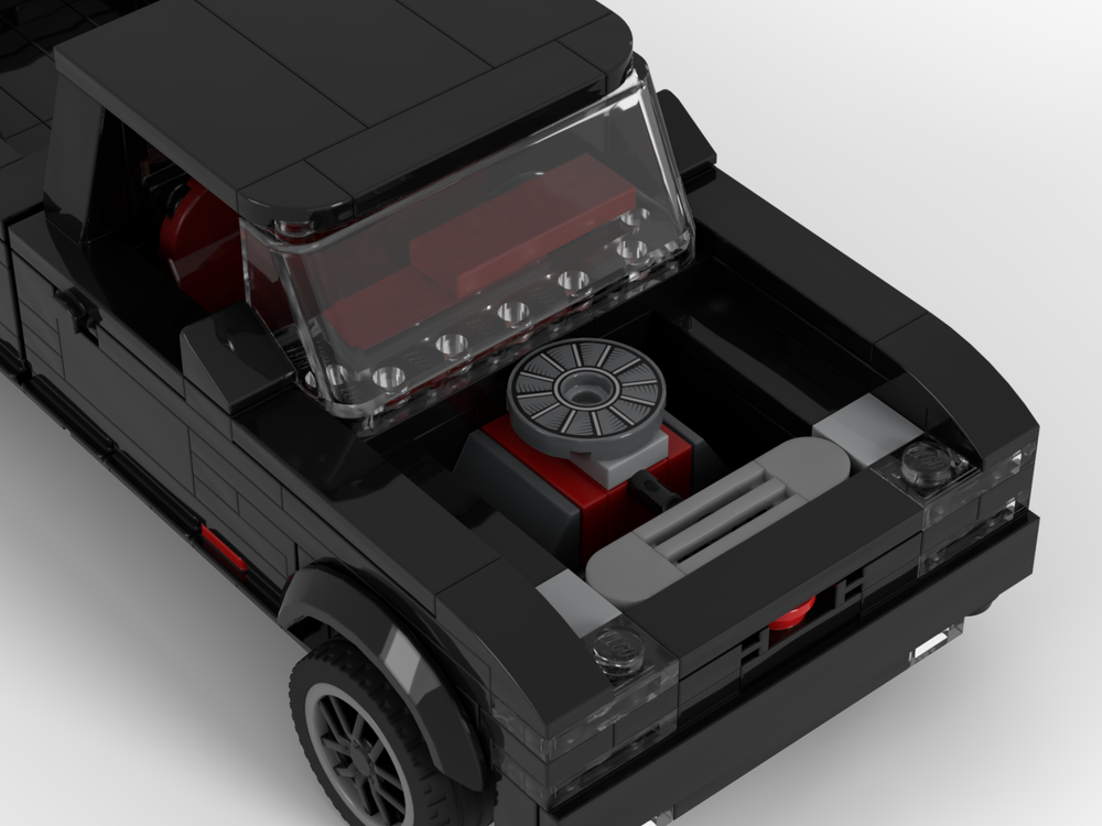 LEGO MOC-222336 Chevy 454 SS 8wide MOD by Linse | Rebrickable - Build ...