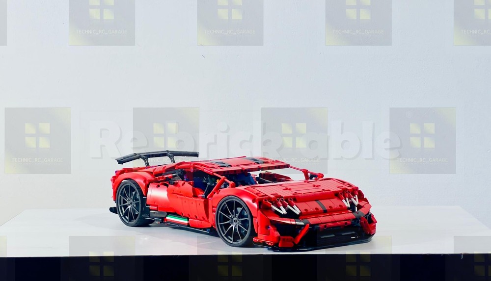 LEGO MOC 1:8-RC Lamborghini Huracan Performante LP-640 by