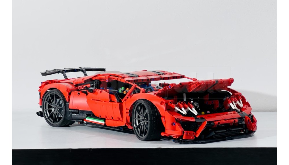 LEGO MOC-222356 1:8-RC Lamborghini Huracan Performante LP-640 by