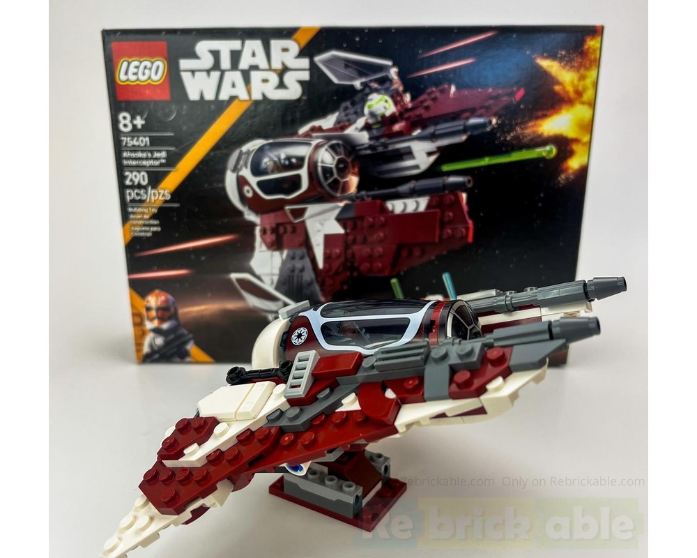 LEGO MOC-222376 Ahsoka's Phantom Interceptor – 75401 Alternate
