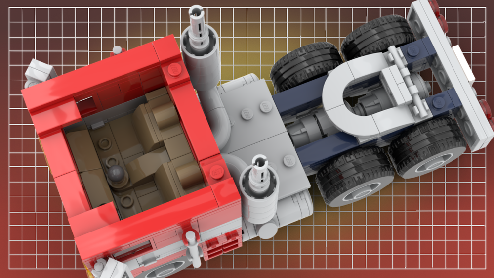 LEGO MOC-222389 Optimus prime Freightliner FL86 truck by Gimblegorp ...
