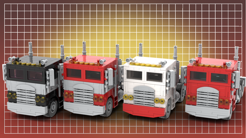LEGO MOC-222389 Optimus prime Freightliner FL86 truck by Gimblegorp ...