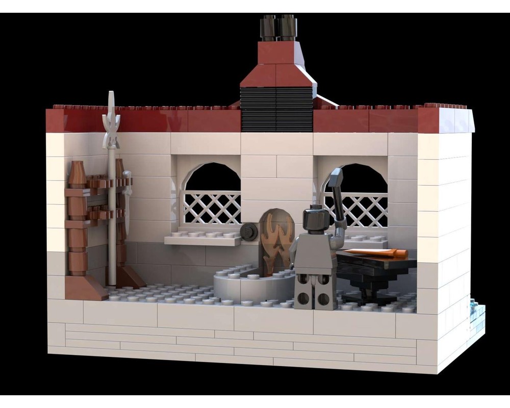 LEGO MOC Seaside Forge by ZaynaTheGM | Rebrickable - Build with LEGO
