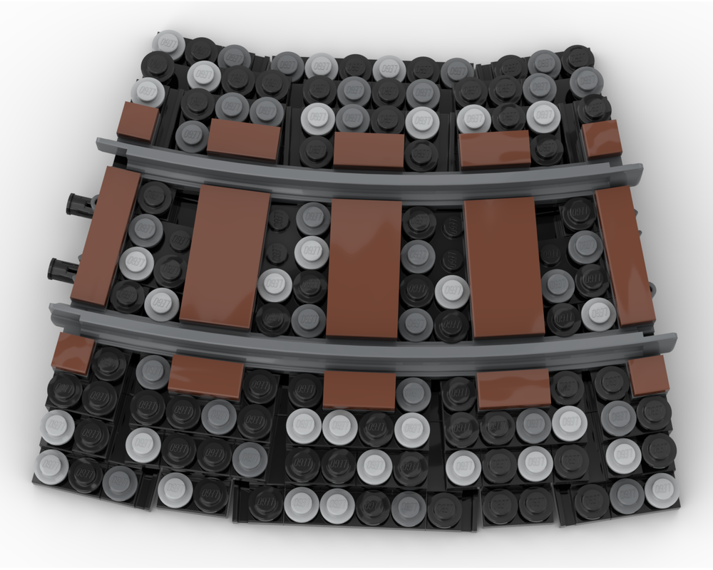 LEGO MOC Rail - MOC by Mimi68 | Rebrickable - Build with LEGO