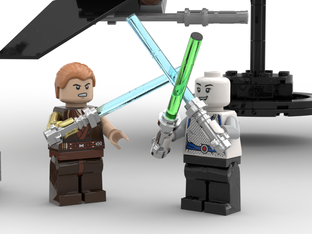 LEGO MOC Anakin Skywalker's Azure Angel Modified Delta-7