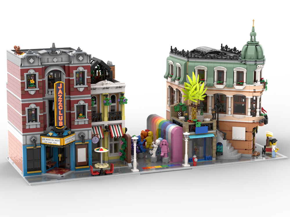 LEGO MOC-222616 Pride Sculpture Park by digitalbrickbuilding ...