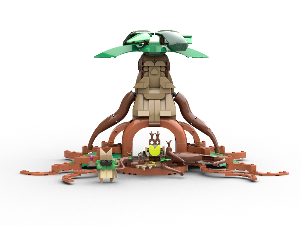 LEGO MOC Great Deku Tree (alt build for 76433 Mandrake) by