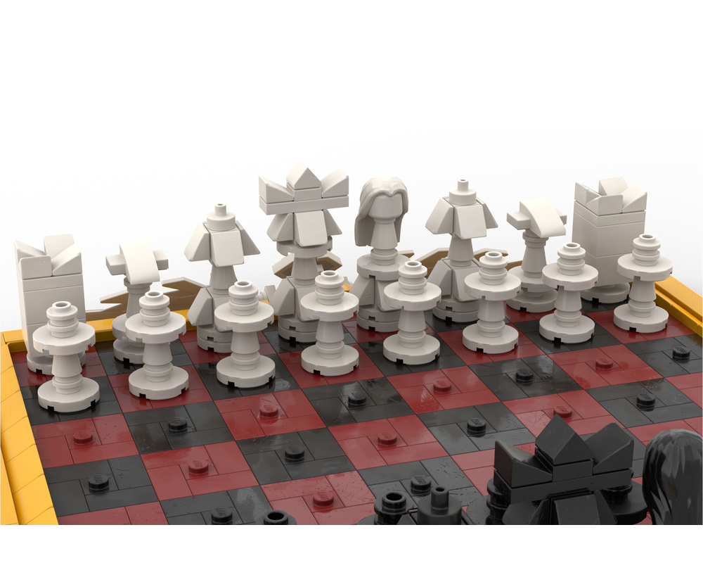 LEGO MOC Chess Set (Code Geass) by Gentvilas | Rebrickable - Build with ...